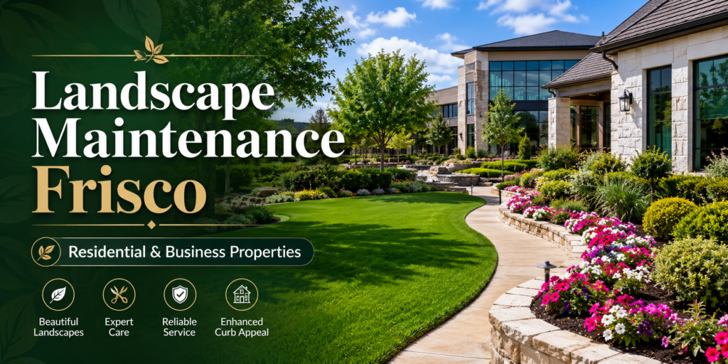 Complete Landscape Maintenance Frisco Guide for Residential and Business Properties