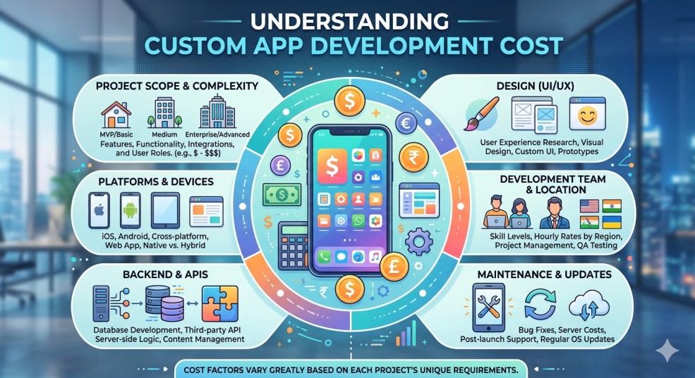 custom app development cost