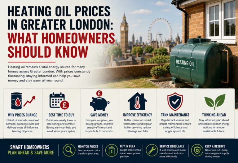 Heating oil prices in Greater London