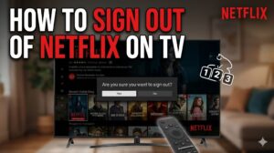 How to Sign Out of Netflix on TV