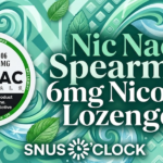 Nic Nac Spearmint 6mg Nicotine Lozenges 28