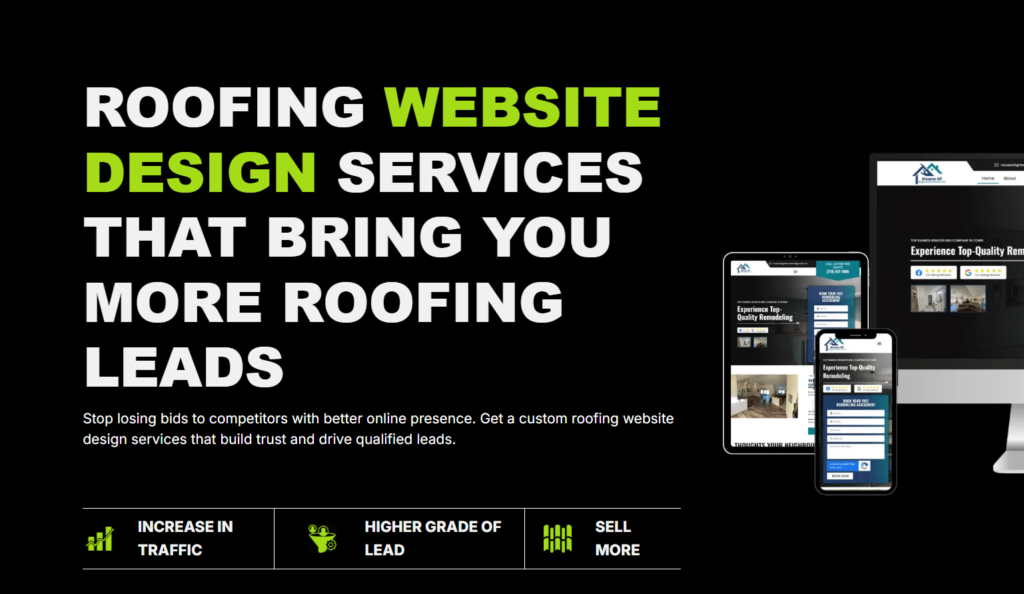 Roofing Website Design Agency in Texas | Grow Your Business