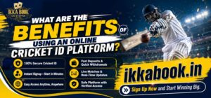 Using an online cricket ID platform provides safety, convenience, quick betting options.