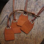 custom leather hang tags wholesale