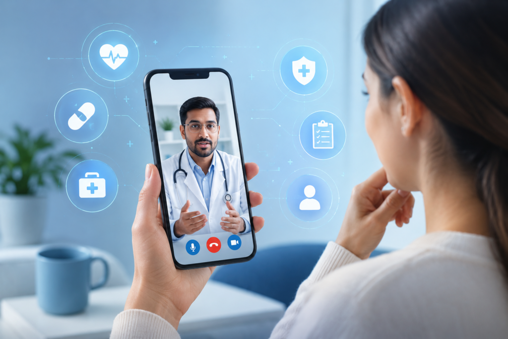 How Healthcare App Development Services Support Online Doctor Consultations