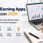 online earning app in pakistan dashboard