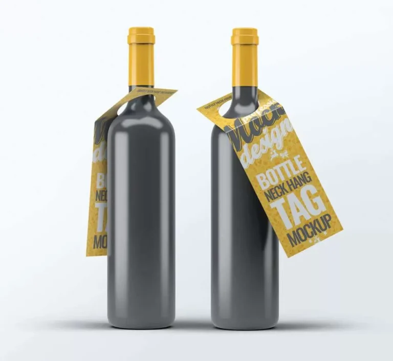 custom wine bottle hang tags London