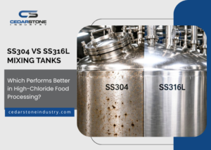 stainless steel mixing tanks