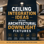 Architectural downlight fixtures