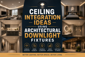 Architectural downlight fixtures