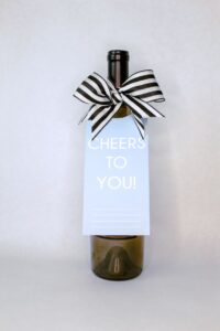 custom bottle neck tags