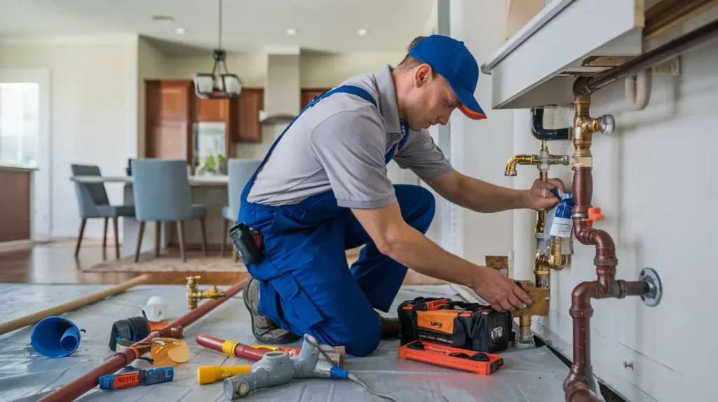 burst & leaking pipe repair service​