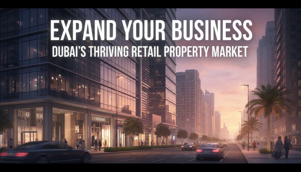 Expand Your Business with Dubai's Thriving Retail Property Market