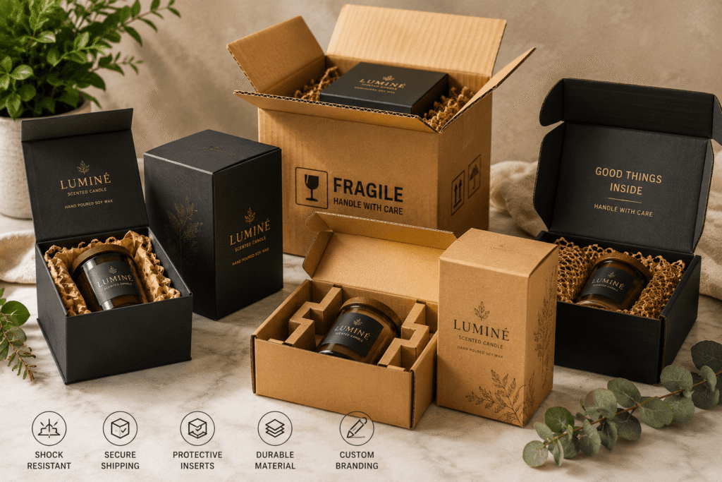 Strong Candle Boxes Is Important for Shipping