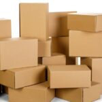 Stacked Cardboard Boxes Giza for eco-friendly packaging, shipping, storage, and product protection solutions.