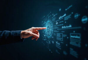 hand-touching-digital-screen-with-data-visualization