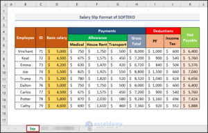 excel payroll