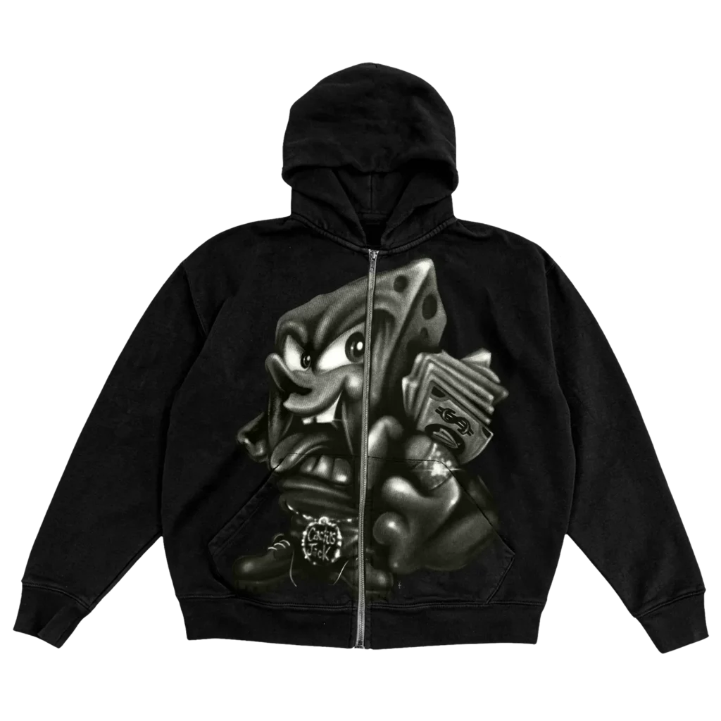 CJ X SPONGEBOB LEGAL TENDER ZIP HOODIE