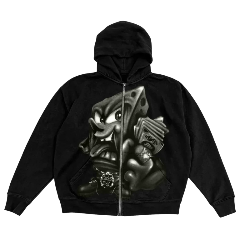 CJ X SPONGEBOB LEGAL TENDER ZIP HOODIE