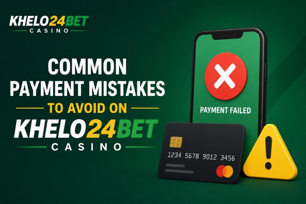 Common Payment Mistakes to Avoid on Khelo24bet Casino