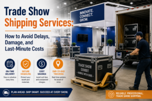 Trade Show Shipping Services: How to Avoid Delays, Damage, and Last-Minute Costs
