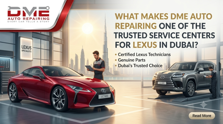What Makes DME Auto Repairing One of the Trusted Service Centers for Lexus in Dubai?
