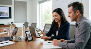 QR Code Menu for Meeting Rooms