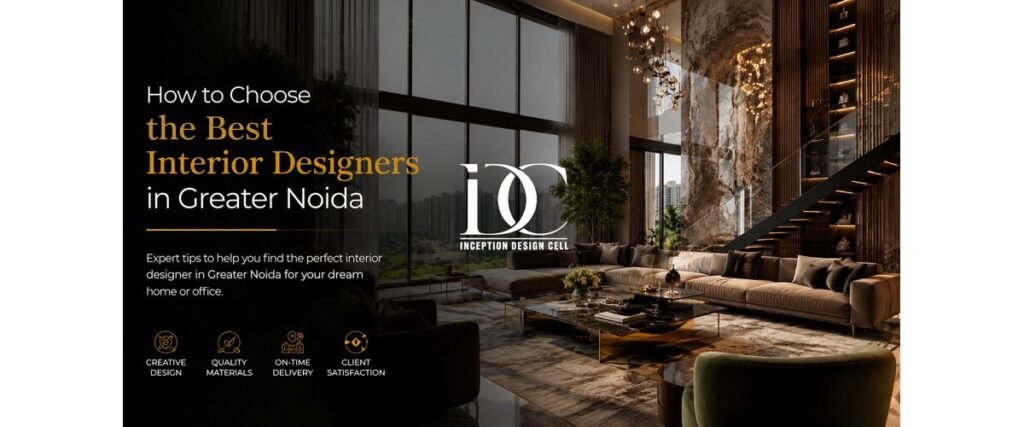 How to Choose the Best Interior Designers in Greater Noida