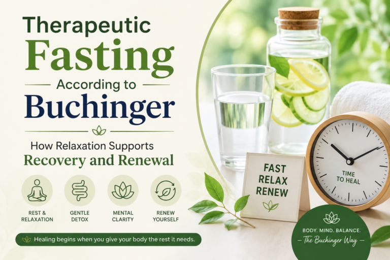 Therapeutic fasting according to Buchinger