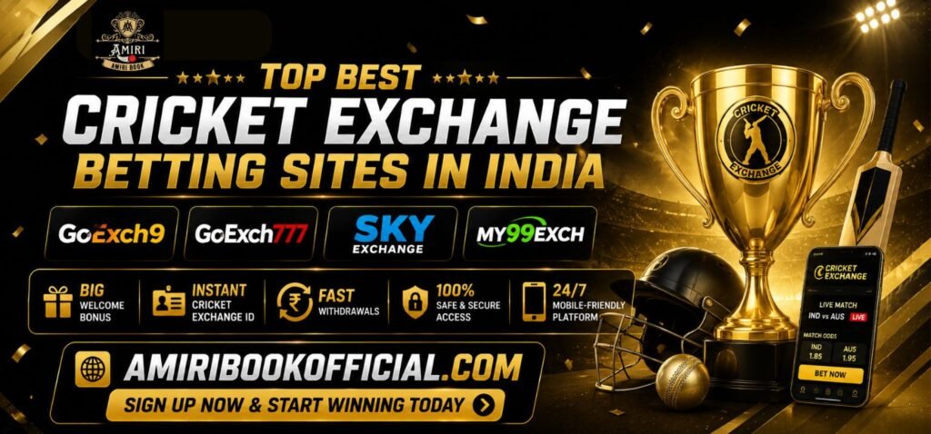 Explore top best cricket exchange betting sites in India with confidence today.