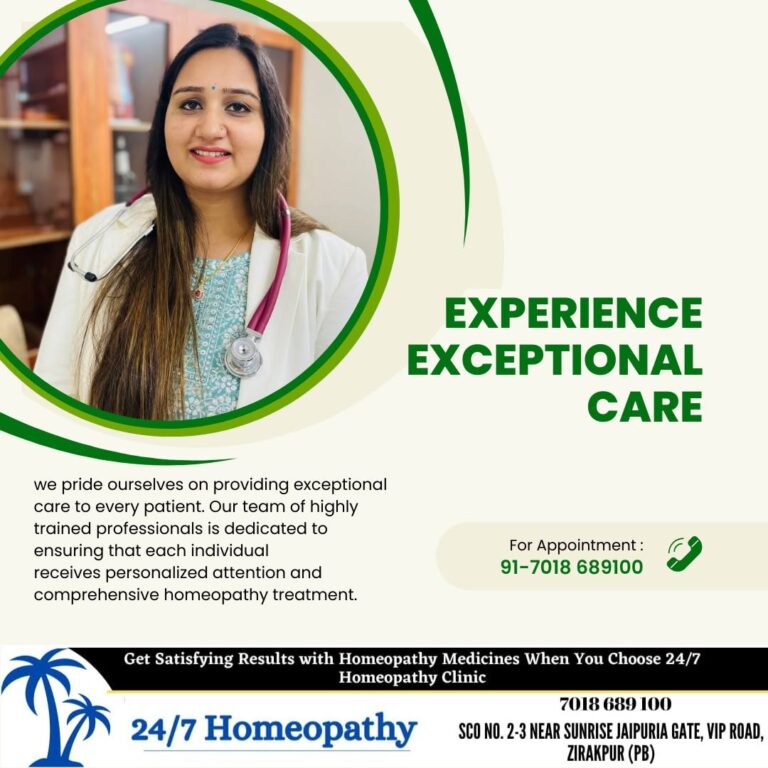 homeopathy Clinic in zirakpur