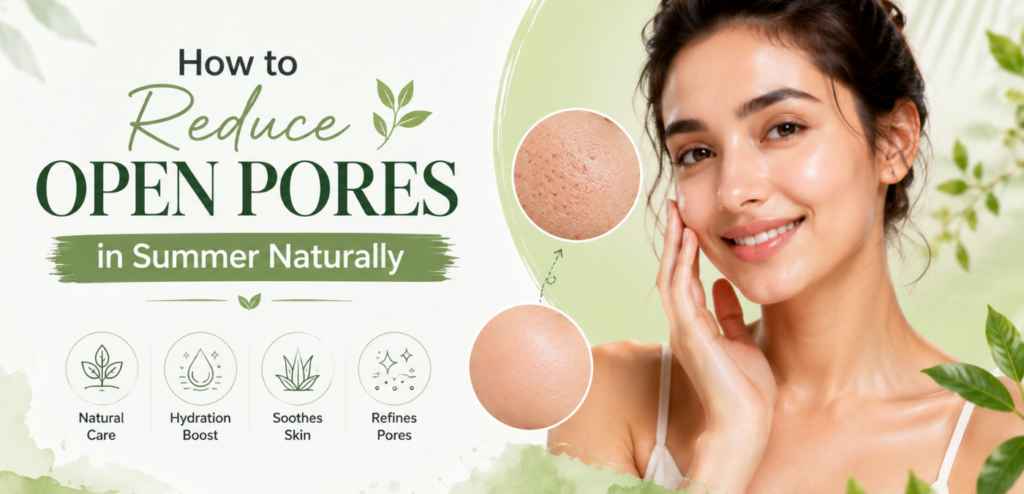 reduce open pores