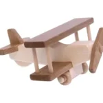 wooden airplane toy