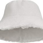 Womens bucket hat white
