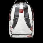 100% CLEAR BACKPACK SHARK