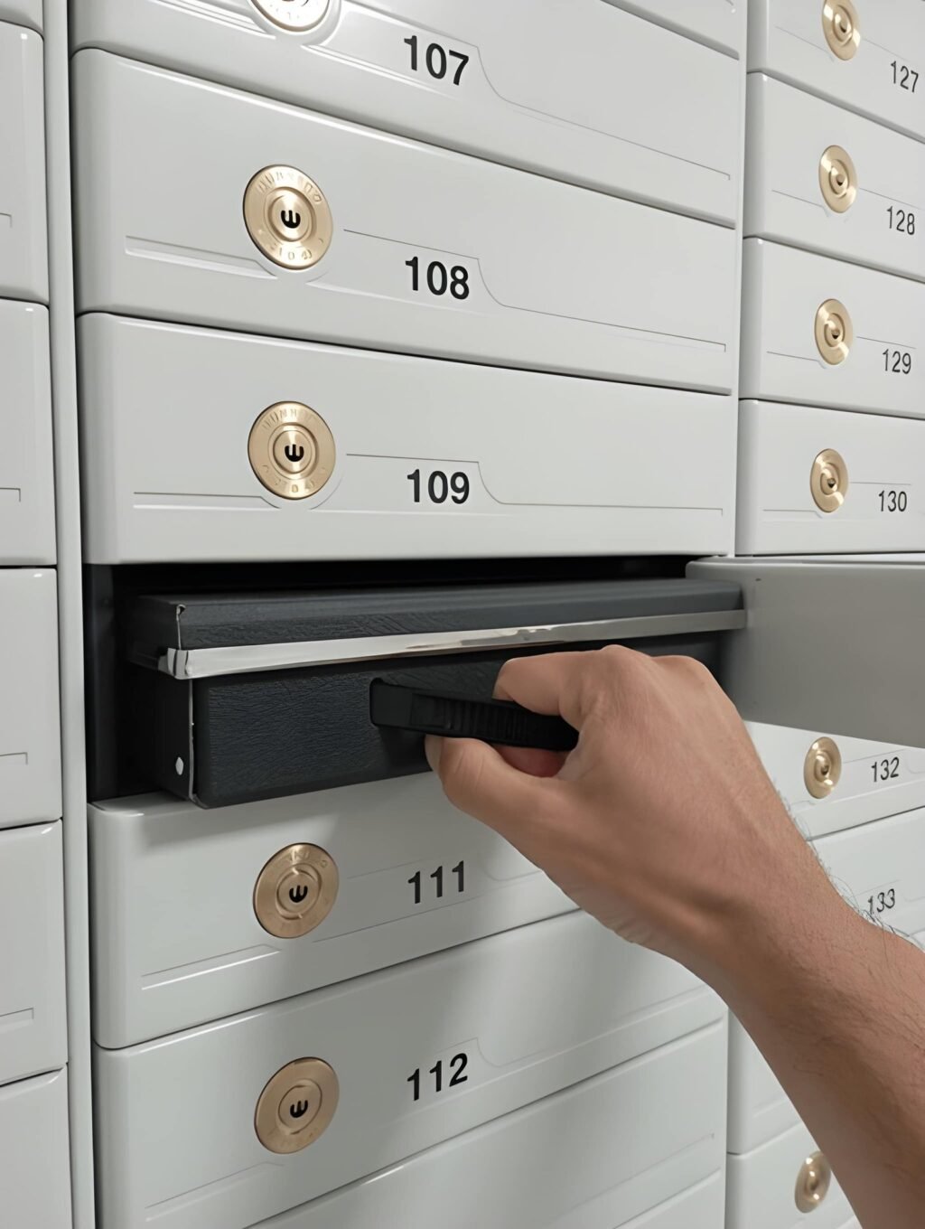 "Affordable small safe deposit box for secure and budget-friendly storage"
