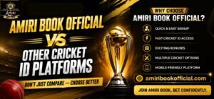 Amiri Book Official versus other online cricket platforms