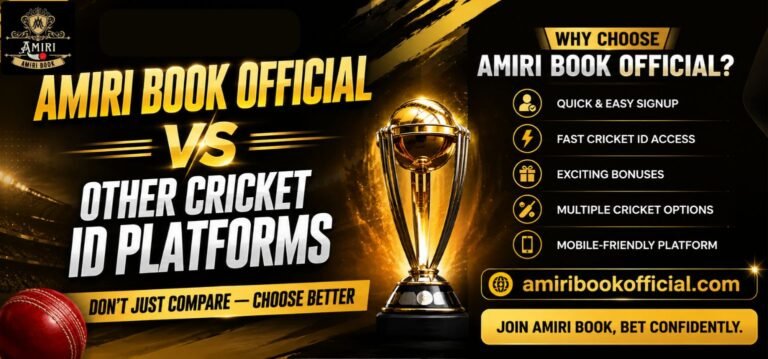 Amiri Book Official versus other online cricket platforms
