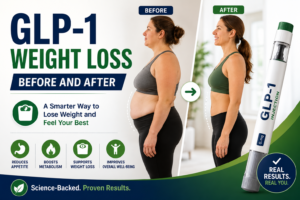 GLP-1 Weight Loss Before and After