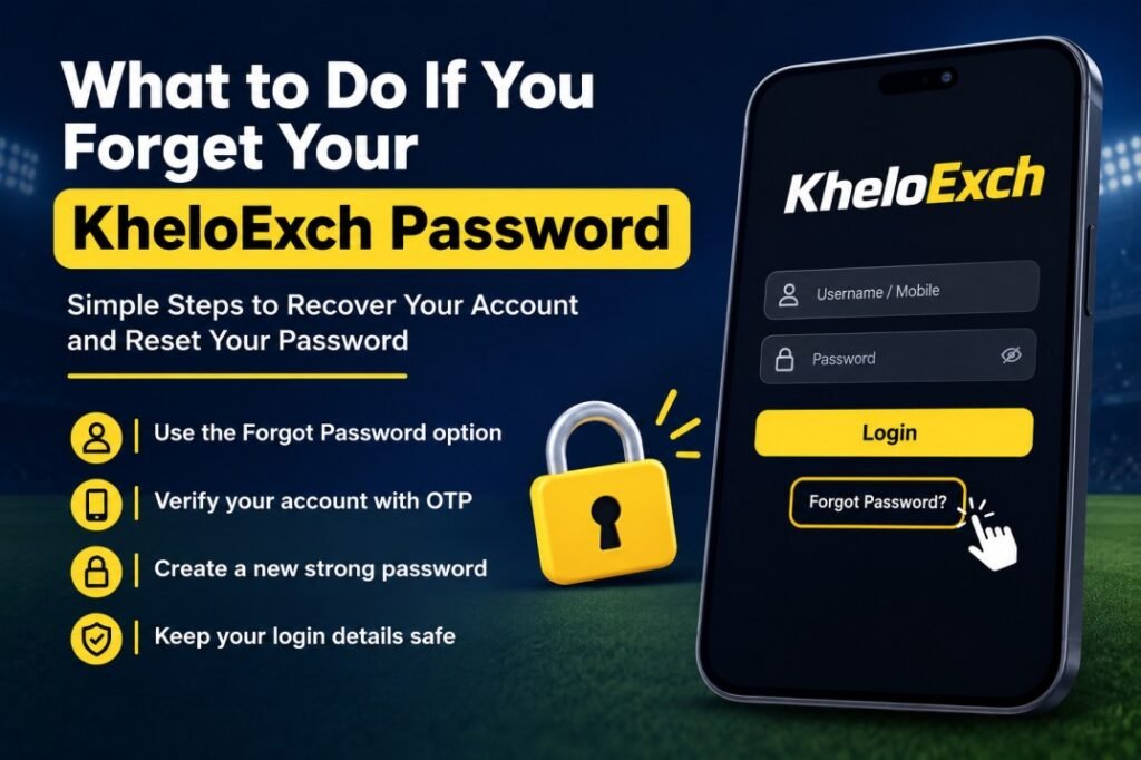 What to Do If You Forget Your KheloExch Password