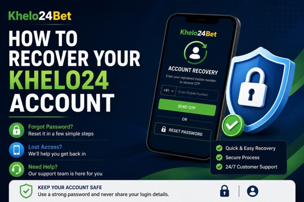 How to Recover Your Khelo24 Account