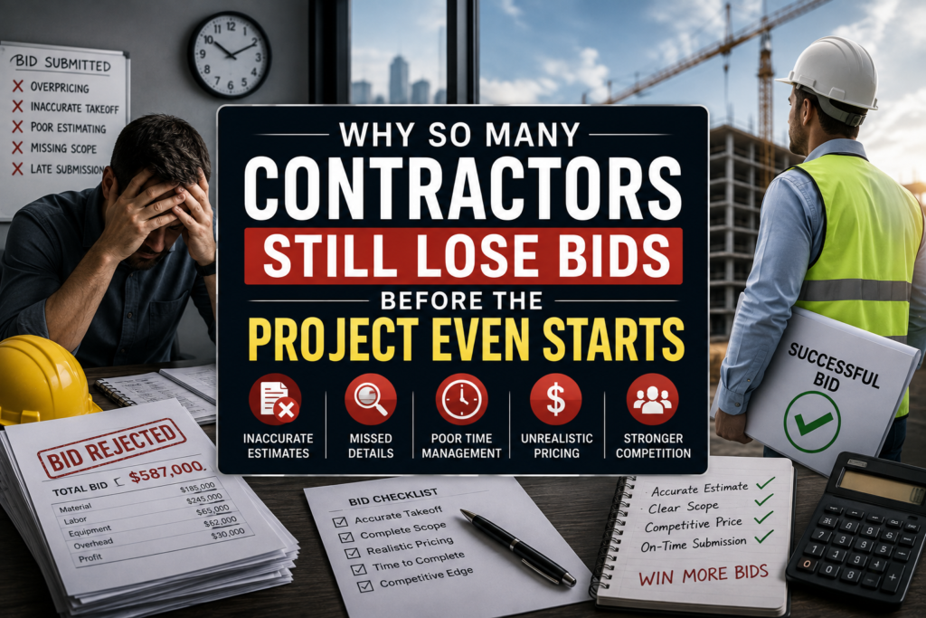 Contractors Still Lose Bids