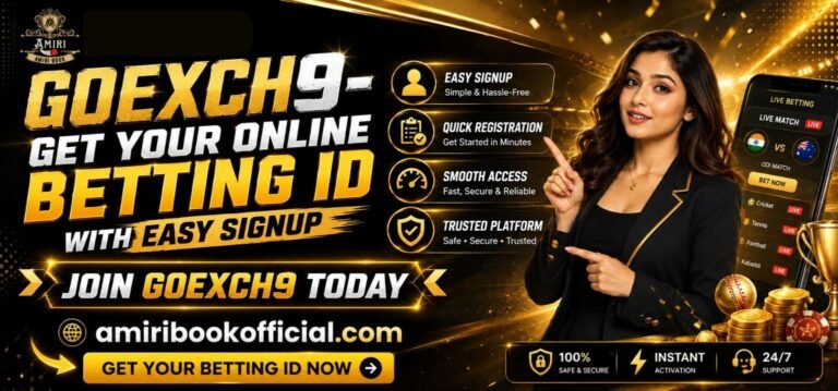 Get Goexch9 betting ID through simple registration