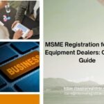 MSME Registration for Sports Equipment Dealers Complete Guide