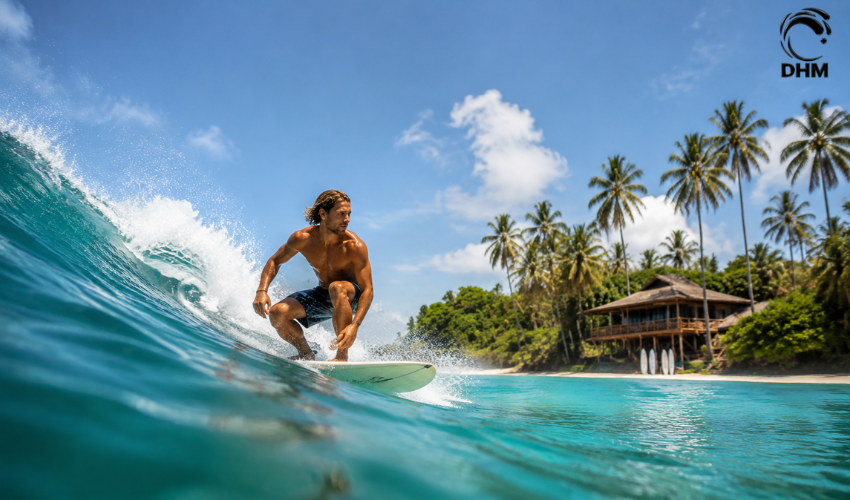 Surfing Lombok