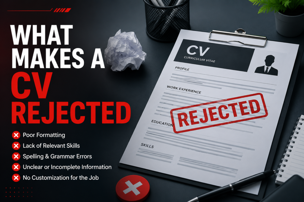 What Makes a CV Rejected