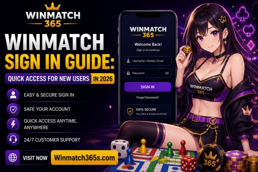 Winmatch sign in guide