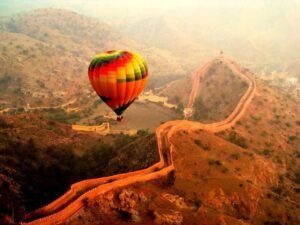 hot air balloon ride
