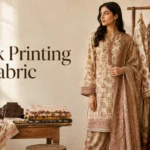 Buy handmade block printed unstitched shirt fabric for women online in Pakistan