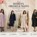 Shop women’s summer dresses with tights online in Pakistan for stylish and comfortable everyday looks.